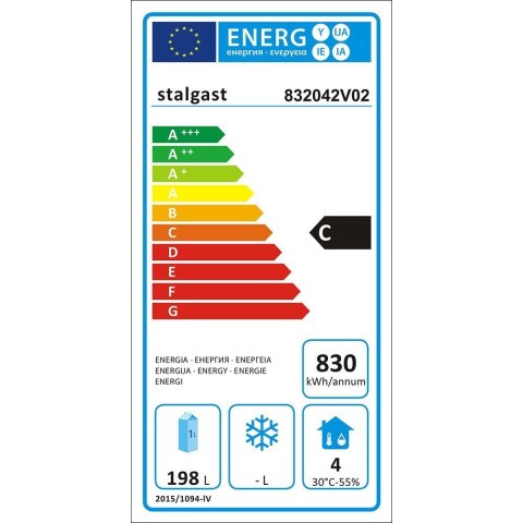 Stół Chłodniczy z Drzwiami i 2 Szufladami Agregat Dolny 220l Stalgast 832042