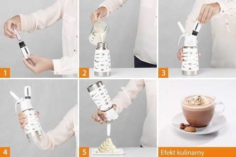 Syfon do Bitej Śmietany 0,5l Isi Mini Plus Stalgast 500150