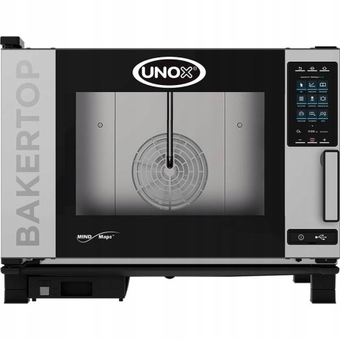 Unox Piec Piekarniczy 4x600x400 Unox Bakertop Mind,Maps Plus 10,6 kW
