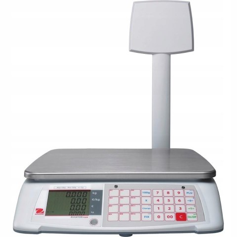 Waga Kalkulacyjna Aviator 7000 do 15 kg Legalizacja Ohaus Stalgast 731153