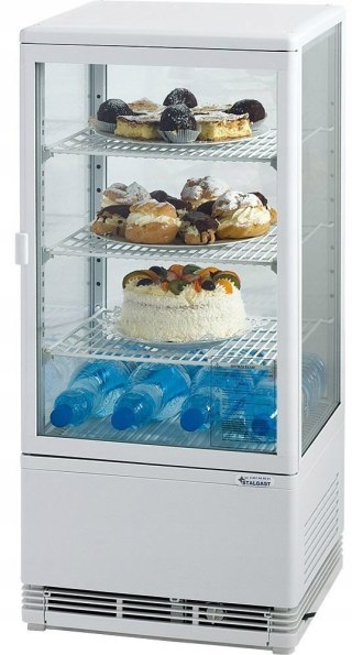 Witryna Chłodnicza na Ciasta 78l Srebrna Stalgast 852172