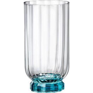 Zestaw 6x Szklanka Wysokaucent Blue 430 ml Bormioli Rocco 400404