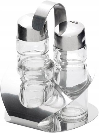 Zestaw do Przypraw: Sól Pieprz Wykałaczki Stalgast 362005