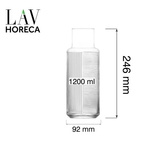 Karafka Istanbul 1200ml LAV HORECA LH-IST312KH