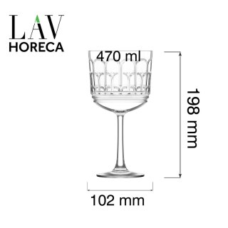 Kieliszek koktajlowy Archie 470ml LAV HORECA LH-ARH747KF