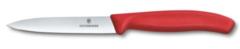 Nóż do jarzyn gładki czerwony (L)212mm Victorinox 6.7701.C1