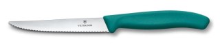 Nóż do steków i pizzy zielony (L)222mm Victorinox 6.7234.C1