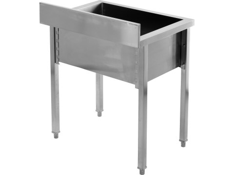 Basen gastronomiczny ze stali nierdzewnej 60x60 cm Yato YG-30920