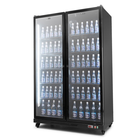 Szafa chłodnicza przeszklona 2-drzwiowa RQ1060FC | 1274x670x2035 mm |1060L