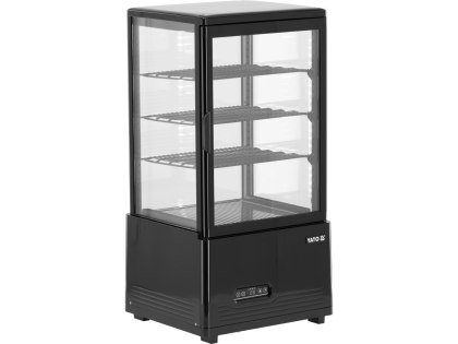 Witryna chłodnicza 69L 46x41x90 czarna Yato YG-05051