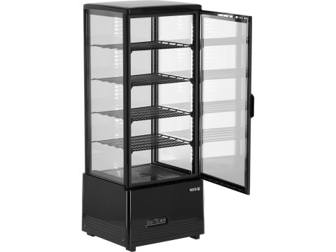 Witryna chłodnicza 98L 46x41x112 czarna Yato YG-05053