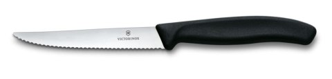 Nóż do steków i pizzy czarny (L)222mm Victorinox 6.7233