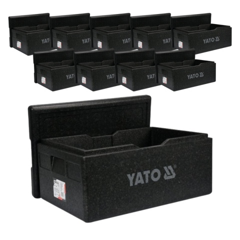 Termos cateringowy termoizolacyjny do pojemników GN 1/1 (10 sztuk) Yato YG-09210