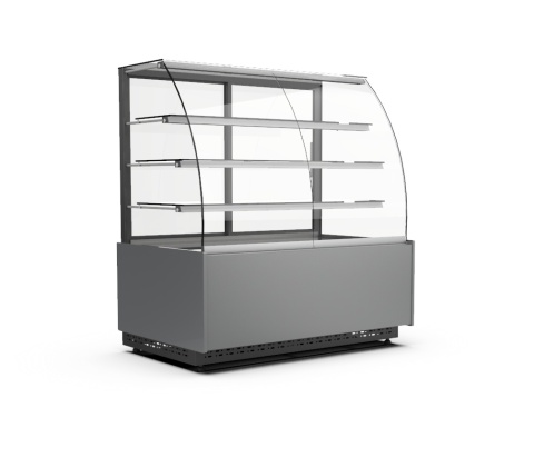 Witryna cukiernicza Estera Gięta 1300/1340 Neutralna Cebea Bochnia W-1/C ESTERA 1340 G