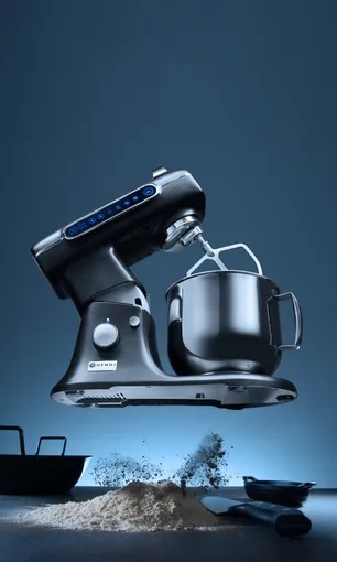 Mikser planetarny HENDI Blackbolt 7 l robot kuchenny 1500 W 230 V | 221570