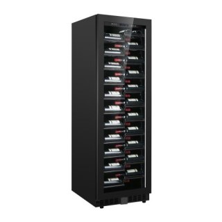 Chłodziarka do wina WC1281BF wolnostojąca i do zabudowy | 425 l / 128 butelek | 595x695x1804 mm Resto Quality