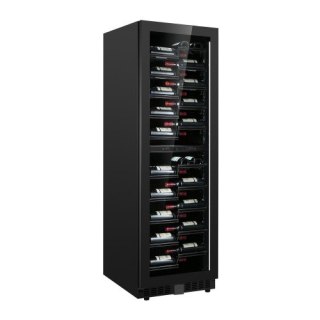 Chłodziarka do wina dwustrefowa WC1162BF | 595x695x1804 mm | 116 butelek Resto Quality