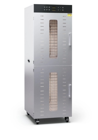 Dehydrator do Suszenia Żywności, Suszarka do Żywności 2-komorowa 32 półki 3000W SS32H
