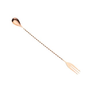 Klasyczna łyżka barmańska miedź, 315 mm BarFly
