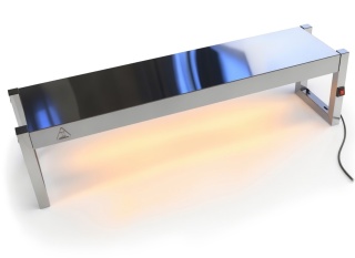 Nadstawka Grzewcza Gastronomiczna z 4 lampami 4x 180W HFWL-151