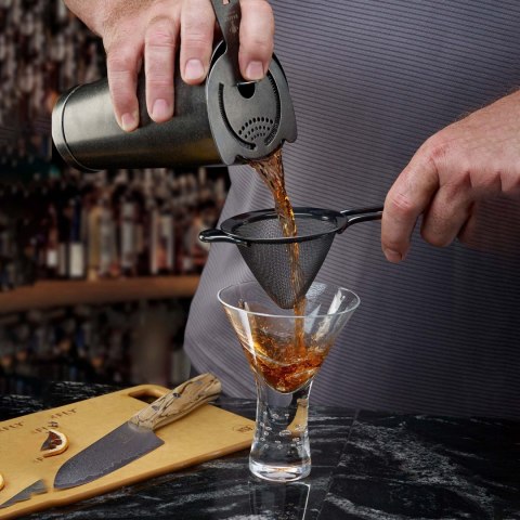 Sitko stożkowe/cedzak czarne, 89×264 mm BarFly