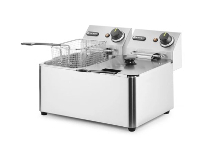 Frytownica elektryczna dwukomorowa 2x4l Hendi 205846