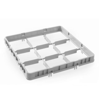 Nadstawa do kosza typ 2 Amerbox 9 elementów jasnoszary Hendi 877630