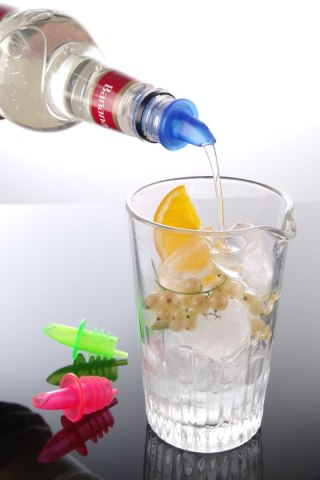 Nalewak BarUp 2 niebieskie, 2 czerwone, 2 zielone 6 szt. Hendi 599457