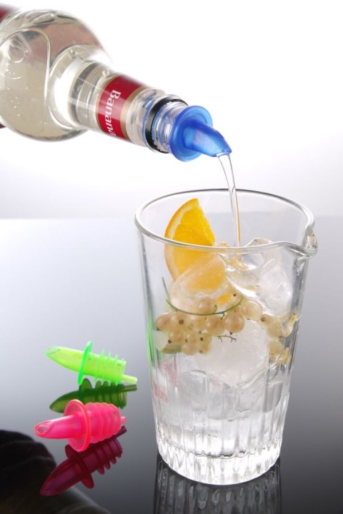 Nalewak BarUp 2 niebieskie, 2 czerwone, 2 zielone 6 szt. Hendi 599457