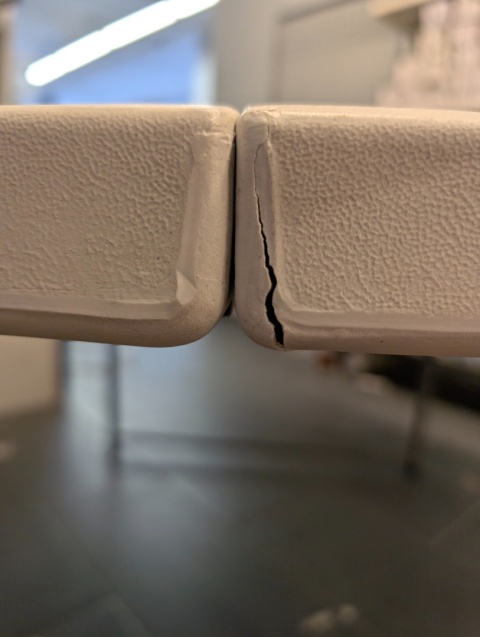 outlet Okrągły stół cateringowy rozkładany bankietowy średnica 150 cm Hendi 810996 [1]