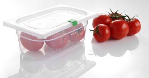 Klipsy do pojemników GN HACCP z polipropylenu zielony 12 szt. Hendi 880678