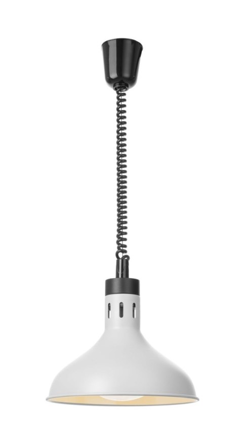Lampa grzewcza wisząca dzwon 250 W biała Hendi 273715