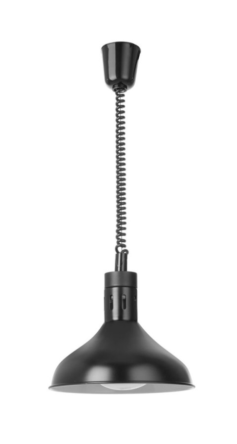 Lampa grzewcza wisząca dzwon 250 W czarna Hendi 273678