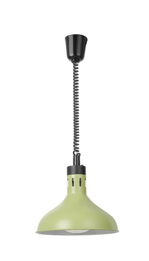 Lampa grzewcza wisząca dzwon 250 W zielona Hendi 273692