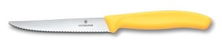 Nóż do steków i pizzy Victorinox żółty 222 mm Hendi 6.7238.C1
