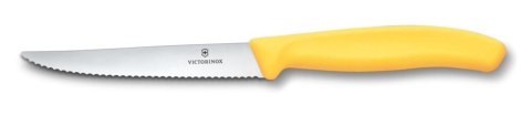 Nóż do steków i pizzy Victorinox żółty 222 mm Hendi 6.7238.C1