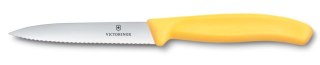 Nóż do warzyw ząbkowany Victorinox żółty 212 mm Hendi 6.7738.C1