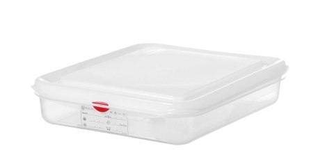 Pojemnik GN 1/2 z polipropylenu 4L transparentny 325x265x65 mm Hendi 873250
