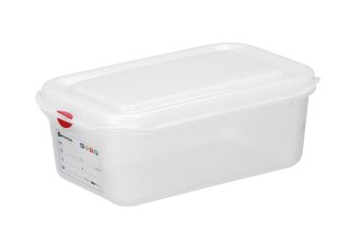 Pojemnik GN 1/4 z polipropylenu 2,8L transparentny 265x162x100 mm Hendi 873199