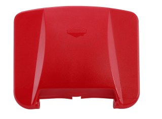 Pokrywa do kosza czerwona 505x415 mm HENDI 873496
