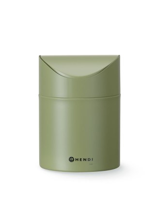 Śmietniczka stołowa 1,2L zielona HENDI 440780