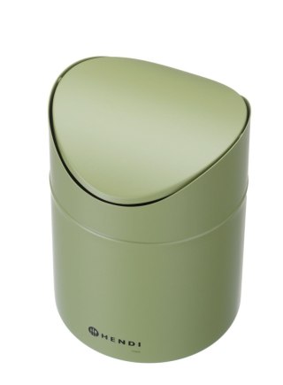 Śmietniczka stołowa 1,2L zielona HENDI 440780