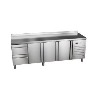 Stół chłodniczy Asber Essenzial Line ETP-7-225-32 HC SB40 GN 1/1 (szuflady)