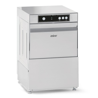 Zmywarka do szkła Asber Mitte Line GM-400 B 400x400 230V + pompa