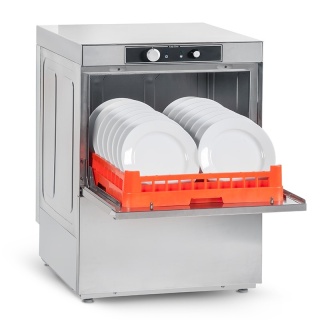 Zmywarka uniwersalna podblatowa Asber Easy Line GE-510 DD 500x500 400V + dozownik mycia