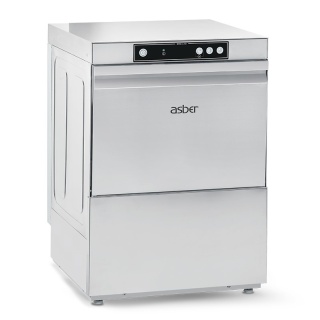 Zmywarka uniwersalna podblatowa Asber Mitte Line GM-500 COLD DD 500x500 230V + dozownik mycia + płukanie zimną wodą
