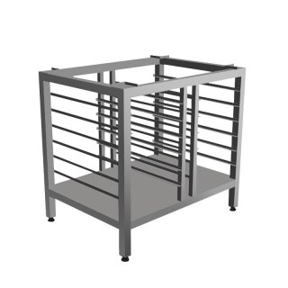 Podstawa pod piec ze stali nierdzewnej 815x724x650 mm Asber MH-11