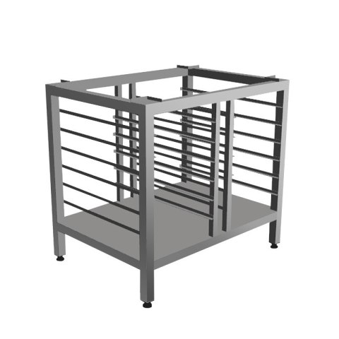 Podstawa pod piec ze stali nierdzewnej 815x724x650 mm Asber MH-11