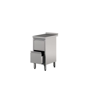 Stół roboczy z 2 szufladami 80x60x85 cm Asber WM-86 PL 2DR