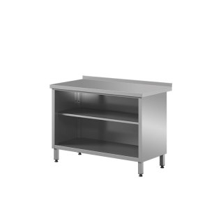 Stół roboczy z szafką otwartą i półką 120x70x85 cm Asber WT-127 PL 2S